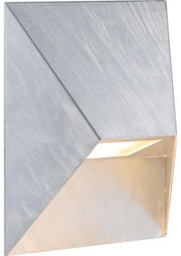 Nordlux - Zewnętrzny kinkiet PONTIO 1xGU10/25W/230V IP54 srebrny