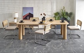 Stół rozkładany ELEFANTE 160(240)x100 dąb HALMAR
