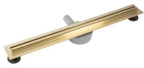 REA-G2714 - Odpływ liniowy NEOX SLIM 70 cm stal nierdzewna/szczotkowane złoto
