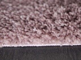 Dywan shaggy Best jednokolorowy różowy 60 cm x 110 cm