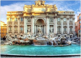 Obraz - Fontanna di Trevi (70x50 cm)