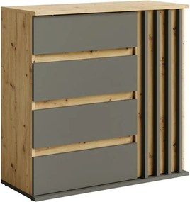 Komoda DALIA 80 cm do Salonu Sypialni Dąb artisan