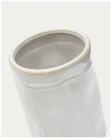 Kremowy ceramiczny kubek na szczoteczki do zębów Savel – Kave Home