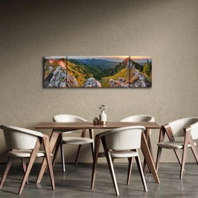 Obraz - Krajobraz górski (170x50 cm)