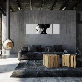 Obraz - Profil pięknej kobiety (170x50 cm)