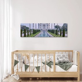 Obraz - Taj Mahal o wschodzie słońca (170x50 cm)