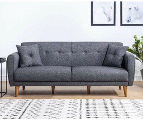 Sofa rozkładana Aria ciemnoszara