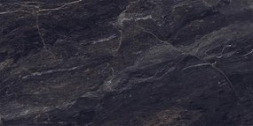 Mexen Sintra Black gres szkliwiony rekt. G1, płytka podłogowo-ścienna 120 x 60 cm, wysoki połysk - TL204-120-060-00