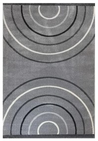 Dywan nowoczesny Lara Koła szary 140 cm x 200 cm