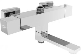 Mexen Cube termostatyczna bateria wannowo-prysznicowa, chrom - 77910-00