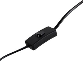 Lampa stołowa Japandi czarna z białym - Madleine