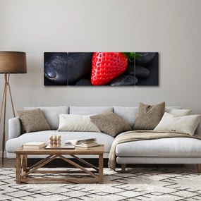 Obraz - truskawka (170x50 cm)
