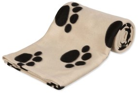Beżowy polarowy koc dla psów 150x100 cm Trixie Barney – Plaček Pet Products