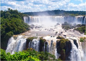 Obraz wodospadu Iguassu (70x50 cm)