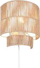 Kinkiet na USB w naturalnym kolorze Satna – Reality