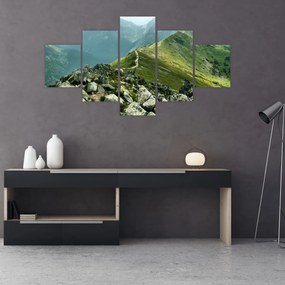 Obraz - Krajobraz górski (125x70 cm)