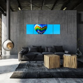 Obraz - Balon na gorące powietrze (170x50 cm)