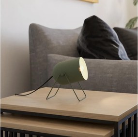 Eglo 44136 - Lampa stołowa TILSTON 1xE14/8W/230V zielona