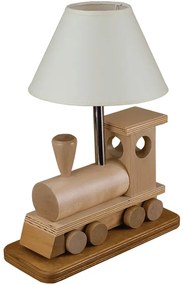 Drewniana lampka dziecięca lokomotywa - S189-Honila