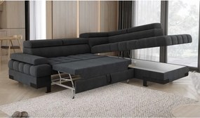 Narożnik SELVA L z funkcją spania i pojemnikiem Prawostronny w tkaninie AUSTIN 20 WERSAL