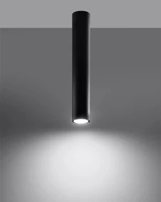 Plafon LAGOS 40 czarny SOLLUX  LIGHTING