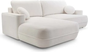 Narożnik FUEGO wolnostojący układ L strona Lewa z funkcją spania w tkaninie Bubble 14