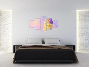 Obraz - Lody z lawendą (125x70 cm)