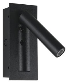 Kinkiet punktowy LED/2W/230V 3000K czarny