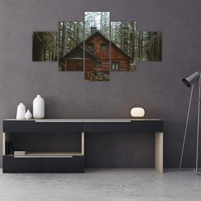 Obraz - Chata górska (125x70 cm)