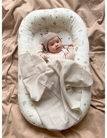 Kokon dla niemowląt w kolorze kości słoniowej 52x84 cm Dreamland – Cam Cam Copenhagen