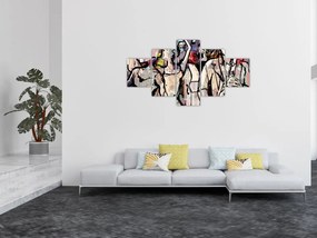 Obraz - Jazzowa noc (125x70 cm)