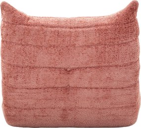 Różowy worek do siedzenia z materiału bouclé Mask – Mauro Ferretti