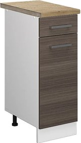 Szafka dolna do kuchni szlachetna szarość 30x60x81.6 r-line