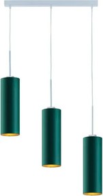 Lampa wisząca regulowana na srebrnym stelażu - B5-E00