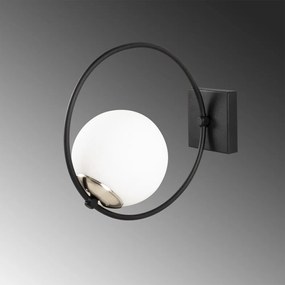Czarny metalowy kinkiet Opviq lights Aria