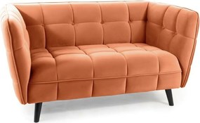 Sofa CASTELLO VELVET 2 cynamonowa