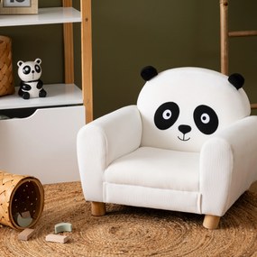 Fotel dziecięcy panda, 53 × 43 × 43,5 cm