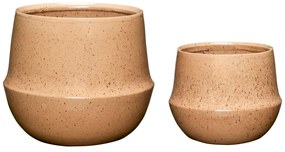 Ceramiczne osłonki na doniczki zestaw 2 szt. ø 31 cm Vibe – Hübsch