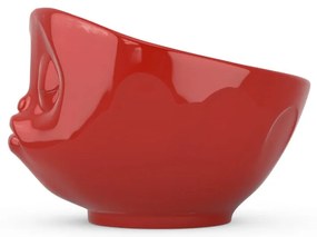 Czerwona porcelanowa całuśna miska 58products