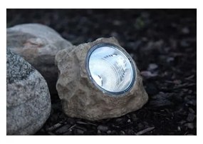 Solarna lampa ogrodowa LED Star Trading Rocky, wys. 11 cm