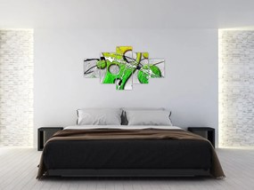 Abstrakcyjny obraz (125x70 cm)