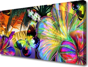 Obraz canvas Słoneczny Prześwit w Lesie