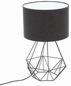 Lampa stołowa BENIGNE czarna ELTAP
