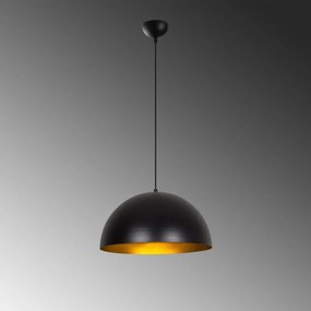 Lampa wisząca z metalowym kloszem ø 40 cm Sivani – Opviq lights