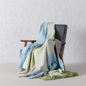 Koc Cosy Home 150x200cm Pastel Green&amp;Blue