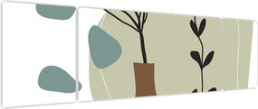 Obraz - Kwiaty w wazonie N⁰2 (170x50 cm)