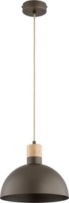 Lampa wisząca na linkę NEOMI 1xE27/15W/230V brązowa