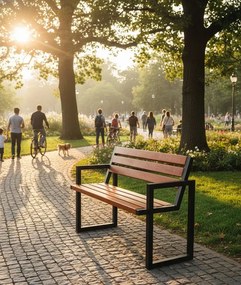 Ławka parkowa 150 cm B5-C61