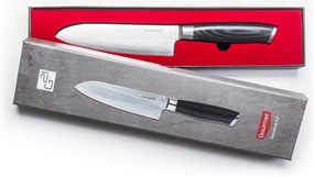 Zestaw noży G21 Gourmet Damascus w bambusowym bloku 5 szt. + kamień do ostrzenia