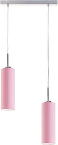 Lampa wisząca regulowana z chromowanym stelażem - B5-C25